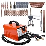 PLAYOCCAR 220V Karosserie Ausbeulspotter, 3KW 3800A Karosserie-Dellen-Reparatur-Set