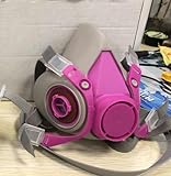 HOLULO Atemschutzmaske mit Filter, Staubschutzmaske mit Schutzbrille, Staubmasken Atemschutz...