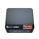 Beelink SER5 Mini PC, AMD Ryzen 5 5560U (6C/12T, bis 4.0GHz), 16GB DDR4 RAM 500GB NVMe SSD Mini...