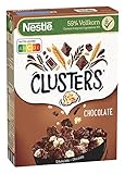 Nestlé CLUSTERS Schokolade, Cerealien aus 59 % Vollkorn, mit Schokolade & Mandeln, enthält...