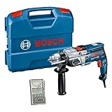 Bosch Professional Schlagbohrmaschine GSB 20-2 (Leistung 850 Watt, Leerlaufdrehzahl 3.000 min-1, mit...