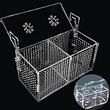 Laichkasten für Aquarium Acryl Aufzuchtbecken Aquarium Ableichbecken für Aquarium Aufzuchtbecken...