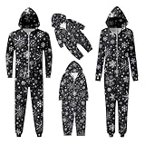 Halloween-Onesie-Pyjama Parent Child Christmas Matching Family Prints Siamese Pajamas Sets Hooded...