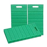 Relaxdays Kniekissen 3er Set, Gartenarbeit & Werkstatt, schonende Kniepolster, HBT: 4 x 39,5 x 20...