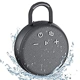 ZEALOT Bluetooth Lautspercher S77,IPX6 wasserdicht,Tragbarer Musikbox mit Karabiner,Kleine Bluetooth...