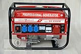 Notstromerzeuger Stromerzeuger Generator Stromgenerator Aggregat 6500W, Luftkühlung, 6,5HP, 4-Takt,...