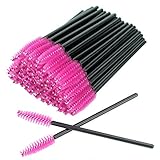 50 PCS Einweg-Wimpernbürsten Mascara Zauberstäbe Wimpern-Augenbrauen-Applikator Kosmetische...