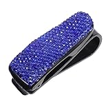 RUNROTOO Brillenclip Sonnenfänger fürs Auto Sonnenbrillen-Visierclip Auto Auto- -Brillenhalter...