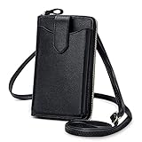 Peacocktion Kleine Crossbody-Handy-Geldbörse für Damen, leichte Mini-Schultertasche mit...