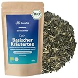 BIO Basischer Kräutertee 100g - Basentee mit Brennnessel, Löwenzahn, Lindenblüten, Grünhafer,...