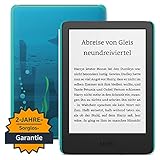 Kindle Kids (2022) – Mit Zugriff auf über tausend Bücher, Hülle und 2 Jahren Sorglos-Garantie...