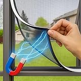 Onpira® Magnetrahmen für Insektenschutz-Fenster – DIY Bausatz in 4 Größen zur Auswahl –...