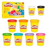 Play-Doh Fantastische Farben mit 9 Dosen (7 Standardgrößen, 2 kleine Dosen), zum Kneten & Spielen...