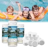 Pool Cleaning Tablets,Pool Reinigungstabletten für die sichere und saubere Poolpflege,für...