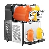 QUSYZD 3/6/9L kommerzielle Slush-Maschine, -2~-7℃ Slush-Maker-Maschine, Eisbrei-Maschine mit...