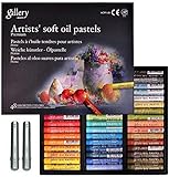 [Mungyo Gallery] ungiftige, weiche Ölpastellkreide, Set mit 48 verschiedenen Farben, Paket mit 2...