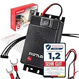PATTLER® Marderschreck Auto - Marderabwehr mit Ultraschall. Anschluss an 12V Autobatterie....