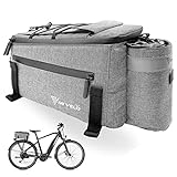 MIVELO - Fahrradtasche für Gepäckträger - Kühltasche Fahrrad - isolierte Gepäckträgertasche -...