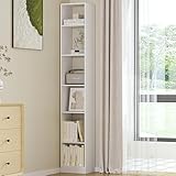 Hzuaneri Bücherregal, 6-Tier Bücherschrank, Würfelregal, Modernes offenes Regal aus Holz,...