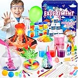 Gontence 120+ Experimente für Kinder, Spielzeug ab 4 5 6 7 8 9 10 Jahre Jungen MäDchen, Kristalle...