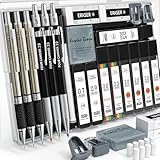 Four Candies 25-teiliges Kunst Druckbleistift-Set mit Etui, Metall-Druckbleistifte 0,5, 0,7, 0,9 mm...