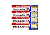 4 x 47g blend-a-dent Original Super Haftcreme - Extra Stark - Complete