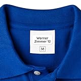 Wäscheetiketten für Pflegeheime & Altenheime (50 Stück, Weiß) - Namensschilder für Kleidung und...