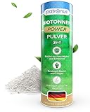 Patronus Biotonnen-Pulver gegen Maden, Ungeziefer und üble Gerüche 500g - effektives...