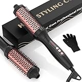 UKLISS Thermobürste 38mm Thermal Brush - Pro Ionische Thermo Rundbürste 120-210℃, Erhitzt zur...