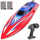 HOLYFUN Remote Control Boat for Kids and Adults RC Boot mit proportionaler Steuerung, 20+ km/h,...