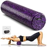 EVEREST FITNESS 60cm Faszienrolle Schaumstoffrolle - Fitness Rolle für Rücken Beine Po -...
