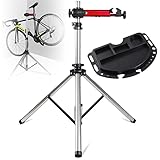 Fahrrad-Reparaturständer – verstellbare Höhe, faltbare Werkbank, robuster ABS-Kunststoff und...