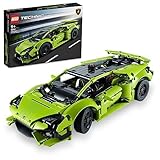 LEGO 42161 Technic Lamborghini Huracán Tecnica Spielzeugauto-Modellbausatz, Rennwagen-Bauset für...