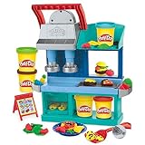 Play-Doh Kitchen Creations Play-Doh Buntes Restaurant, 2-seitiges Küchenspielset, Play-Doh Set für...