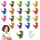 ERNZI 20er Pack Kinderpflaster mit Dinosaurier-Motiven - 20 Stück Dinosaurier-Pflaster –...