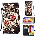 Handyhülle für LG Velvet 4G/5G/G9 Velvet Hülle -Schutz aus PU Leder LG Velvet 4G/5G/G9 Velvet...