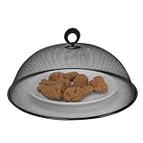 Generisch Netz-Abdeckhaube Aus Eisennetz, Wiederverwendbare Fliegenhaube, Atmungsaktives Rundes...