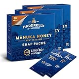 Haddrell’s Manuka Honig Snap Packs MGO 250+ 3er Pack – 30x 8g Portionen für...