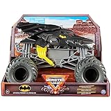 Monster Jam, offizieller Batmobile Monster Truck, Metall-Spritzguss-Fahrzeug zum Spielen und Sammeln...