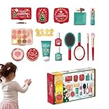 Fake Make-up-Set für Mädchen – Finger-Make-up für Kleinkinder | Finger-Make-up-Set für...