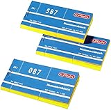 Herlitz 892703 Nummernblöcke 1-1000 Nummer 1-1000 10x100 Abrisse (10x100 Abrisse, gelb)