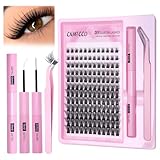CNMTCCO Wimpernverlängerung DIY Wimpernverlängerung Cluster Wimpern Wimpern Wimpern Lifting Kit...