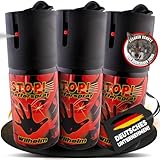 3 x Wilhelm Pfefferspray 40 ml Tierabwehr Selbstverteidigung CS Gas KO Spray hochdosiert (ca. 2 Mio....