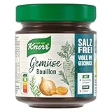 Knorr Gemüse Bouillon salzfrei und voll im Geschmack 85 g