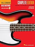 Hal Leonard Bass Method Complete Edition Bücher 1,2 und 3 in einem benutzerfreundlichen Band...