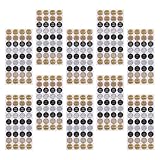 Cabilock 648 Stück Teiliges Rundes Happy Birthday Aufkleber Selbstklebende Party Deko Etiketten mit...