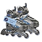HUDORA Inline Skates Mia/Leon - Inliner für Kinder/Jugendliche & Erwachsene in versch. Größen &...