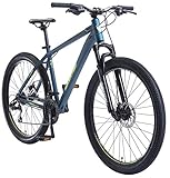 BIKESTAR Hardtail Aluminium Mountainbike Shimano 21 Gang Schaltung, Scheibenbremse 27.5 Zoll Reifen...