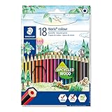 STAEDTLER Buntstifte Noris colour, rutschfeste Soft-Oberfläche, hohe Bruchfestigkeit, Made from...