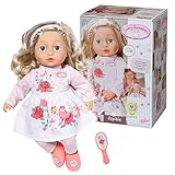 Baby Annabell, Puppe, Sophia 43cm, weiche Puppe mit langen blonden Haaren, inkl. Puppenkleidung,...